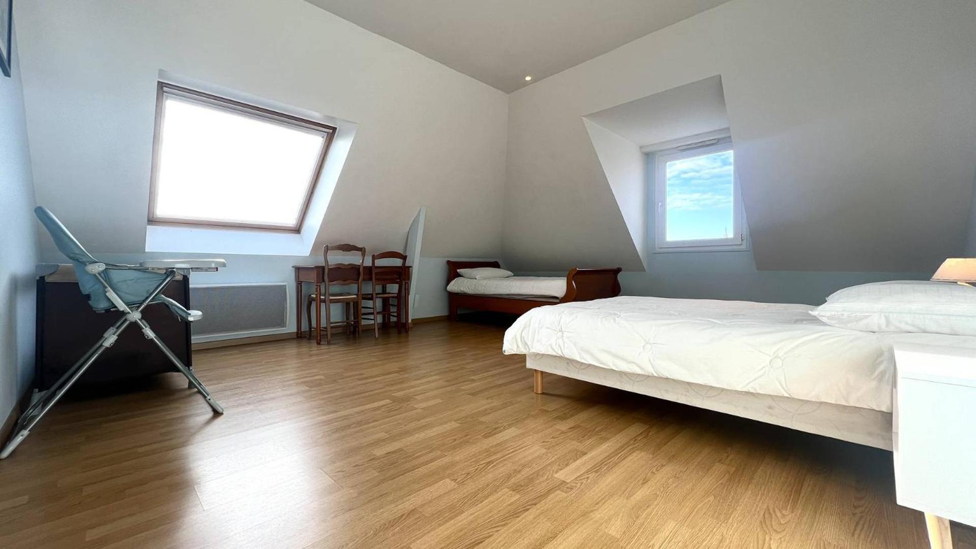 390 Appartement 3 Chambres Avec Vue Sur La Grande Plage De Saint-Cast La Garde  Extérieur photo